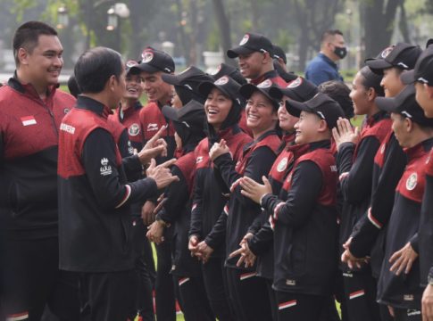 Presiden Jokowi Lepas Kontingen Indonesia ke SEA Games Ke-32 di Kamboja, Ini Targetnya