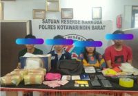 Sindikat Peredaran Sabu 5,4 Kg Berhasil Digulung Polres Kotim