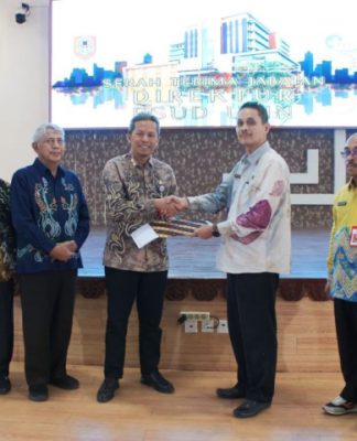 Diauddin Jabat Plt Direktur RSUD Ulin Banjarmasin Gantikan Izaak Zoelkarnain
