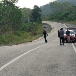 Mortir Aktif Tersangkut di Dalam Jala Apung Milik Warga di Riam Kanan Aranio