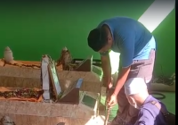 Geger, Makam Mualim Syukur Dipindah dari Kubah di Masjid Jami Teluk Tiram Oleh Ahli Waris