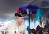 Viral! Pria Bule Kawini Wanita Gambut Kabupaten Banjar Jalani Prosesi Bausung