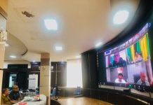 Pemkab Tanbu Ikuti Rapat Virtual Pengendalian Inflasi Daerah Dipimpin Mendagri