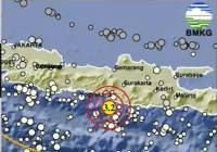 Bantul Yogyakarta Diguncang Gempa, Berada di Kedalaman 66 Km