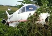 Pesawat Carter Tergelincir di Morowali Bawa Empat Penumpang China