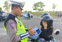 Cegah Balapan Liar, Satlantas Polresta Palangka Raya Sisir Jalan-jalan Ini