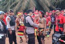 Ormas Dayak Pulpis Demo PT SCP, Tuntut Penyelesaian Ganti Rugi Lahan
