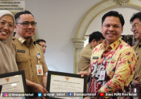 Dinas PUPR Kalsel Raih 2 Penghargaan di Acara Apresiasi Media Pemprov Kalsel