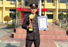 Briptu Akbar Alam Terima Penghargaan Kapolda Kalsel, Ini Prestasinya