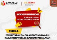 Pengumuman Hasil Tes Kesehatan dan Wawancara Calon Anggota Bawaslu Provinsi Kalimantan Selatan Periode 2023-2028