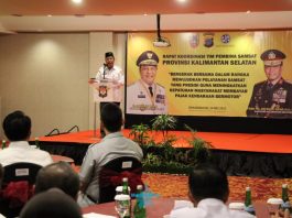 Buka Rakor Tim Pembina Samsat Kalsel, Ini Pesan Paman Birin Terkait Standar Pelayanan Publik