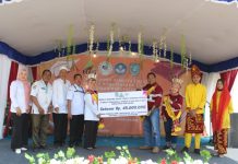 Puluhan Siswa SMP di Mataraman dan Cintapuri Darussalam Terima Beasiswa Dua Perusahaan