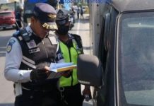 Belasan Mobil Angkutan Terjaring Razia ODOL dan Kir di Lapangan Kamboja Banjarmasin