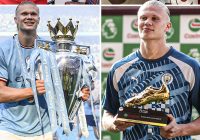 Raih Sepatu Emas, Erling Haaland Bertabur Rekor Usai Jadi Top Skor Liga Inggris