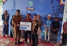 Korban Kebakaran Desa Pekauman Ulu Dapatkan Bantuan Rp 110 Juta