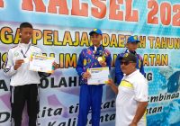 Popda Kalsel 2023: Banjarmasin Juara Umum Renang, Borong 8 Emas