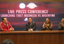 Tiket Laga Timnas Indonesia vs Argentina Juga Bisa Dibeli di Tiket.com