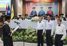 Tiga Guru Besar ULM Resmi Dikukuhkan