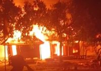 4 Rumah Hangus di Desa Bahan RT. 01 Balangan, Kerugian Capai Rp300 Juta
