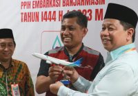 Hari Ini Kloter Partama Embarkasi Banjarmasin Berangkat, Thamrin: Tiba di Madinah Pukul 21.10 WAS