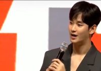 Begini Perjuangan Kim Soo Hyun Bilang Huruf R dan 'Apa Kabar' Saat Fan Meeting di Indonesia