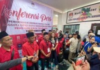 DPC PDIP Banjarmasin Resmi Mendaftarkan Bacalegnya di KPU, Muhaimin: Target 9 Kursi