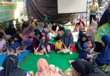 Jadi Duta Kabupaten Banjar dalam Lomba B2SA Kalsel, Posyandu Sakura Suguhkan Makanan Enak