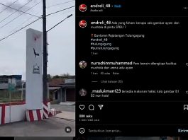 HEBOH Gambar Ayam di Plang SPBU Pertamina, Warganet: di Belakang POM Ada Tempat Adu Ayam
