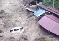 Mobil Hanyut Terbawa Banjir Bandang di Wisata Alam Sembahe Ditemukan
