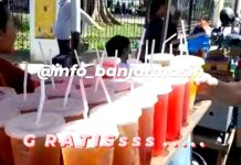 Jajanan Gratis di Siring Nol Kilometer 'Ditraktir' Paman Birin