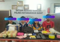 Peredaran Sabu 5 Kg di Pangkalan Bun Digagalkan Satresnarkoba Polres Kotawaringin