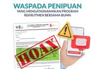 Modus Penipuan Surat Edaran Rekrutmen Bersama BUMN 2023