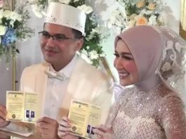 Sahrul Gunawan Resmi Melepas Status Duda, Wakil Bupati Bandung ini Nikahi Dine Mutiara
