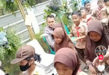 Viral Puluhan Siswa SD Bawa Perabotan di Pesta Pernikahan