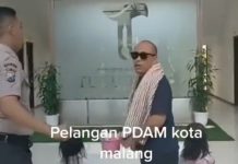 Viral Pria ini Ikut Mandi di Kantor PDAM Usai Air Mati Tiga Hari