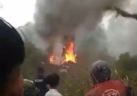 BREAKING NEWS Helikopter Jatuh di Kebun Teh Ciwidey