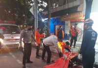Pengendara Sepeda Motor Tewas Tabrak Tiang Listrik Diduga Mengantuk