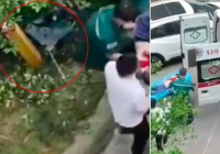 Hebat Bocah 4 Tahun di China Ini, Lompat dari Lantai 26 Pakai Payung Hanya Patah Tulang