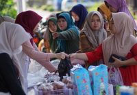 Tekan Inflasi, Pemkab Balangan Gelar Pasar Murah di Desa Gunung Batu