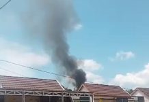 Kandang Ayam Rapidi di Sarang Halang Pelaihari Hangus Terbakar