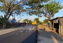Dinas PUPR Provinsi Kalsel Tambal Lubang di Jalan Trikora Banjarbaru