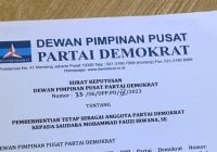 Demokrat Pecat Anggotanya di DPRD Nganjuk, Gegara Unggah Foto Bareng Moeldoko ke Medsos
