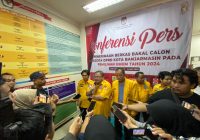 Resmi Terdaftar di KPU, Partai Golkar Targetkan 10 Kursi di Kota Banjarmasin