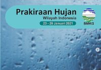 Peringatan Dini Hujan Disertai Petir dan Angin Kencang di Wilayah Kalsel Sore ini