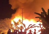 Terjadi di Pinggir Sungai, Kebakaran di Cempaka Banjarbaru Hanguskan 2 Buah Rumah
