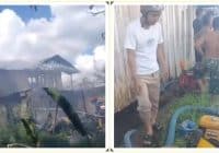 VIDEO Si Jago Merah Mengamuk di Alalak Berangas Batola, Terdengar Wanita Berteriak Minta Tolong