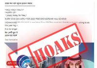 Waspada Jangan Klik Situs Daftar Kuota Haji Gratis dari Arab Saudi