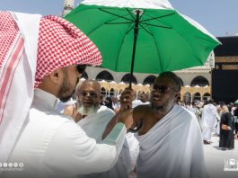 Sambut Musim Haji 2023, Pemerintah Arab Saudi Bagikan 5.000 Payung untuk Jemaah di Masjidil Haram