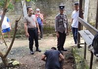 Warga Temukan Seorang Pria Tergeletak di Guntung Paikat Banjarbaru, Diduga Mabuk Berat
