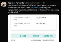 Twit Viral, Nasabah BSI Mengaku Kehilangan Uang Rp 378 Juta, Pihak Bank Sebut Akibat Phising